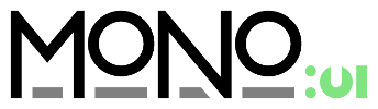 Mono:UI Logo